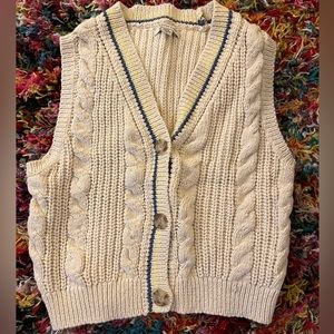 American Eagle Outfitters | Sweaters | American Eagle Cable Knit Sweater  Vest | Poshmark